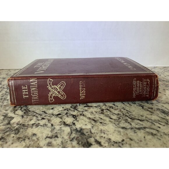 Antique The Virginian Horseman of The Plains Owen Wister 1904 Hardcover - Picture 5 of 11